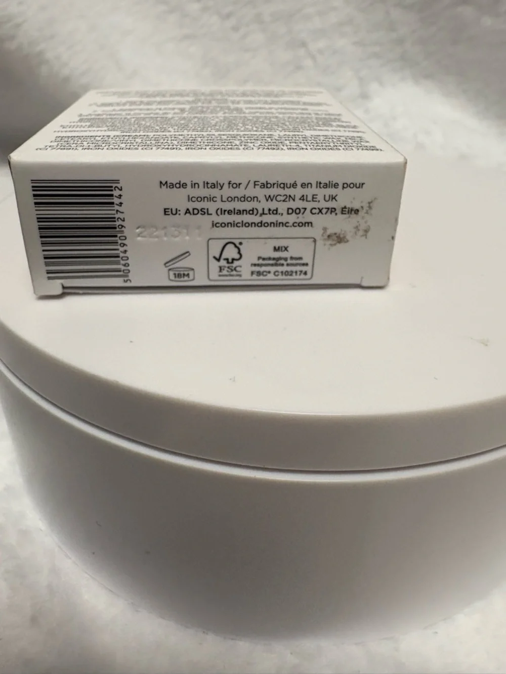 Iconic London Precision Duo Contour Pot Medium Shadow 0.12 & 0.10 oz NIB